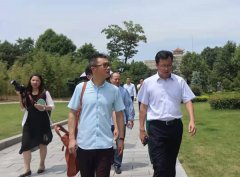 浦东水务和长桥山庄向导考察福寿园和美高梅集团4688am集团