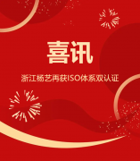 喜讯 | 浙江美高梅集团4688am再获ISO系统双认证